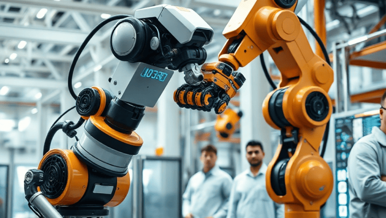 endüstriyel robotlar